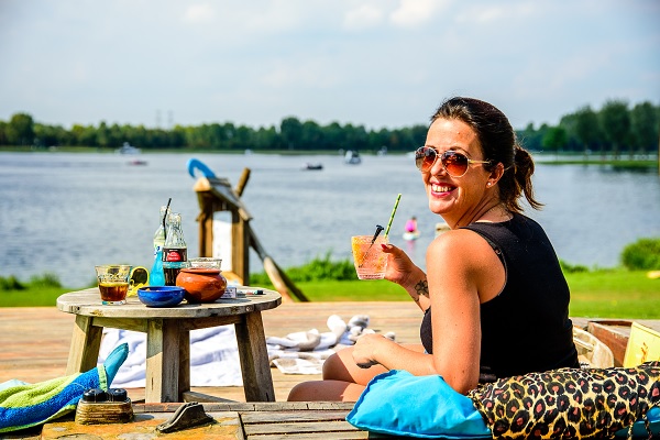 Relaxing an den Maasplassen in Roermond